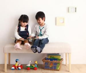 スーパSALE10倍＆4時間限定10％OFF ベンチ ダイニング 天然木 ゆったり座れるダイニングシリーズ ベンチ単品 2P 組立設置付