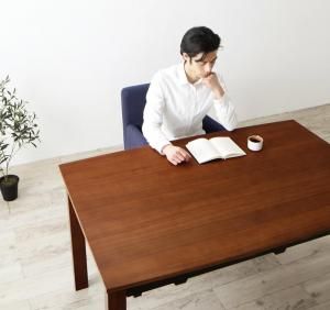 スーパSALE10倍＆4時間限定10％OFF ダイニングテーブル 伸縮 ウォールナット材 伸縮式モダンデザインダイニングシリーズ ダイニングテーブル単品 W140-240 組立設置付