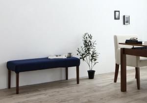 スーパSALE10倍＆4時間限定10％OFF ベンチ 伸縮式モダンデザインダイニングシリーズ ベンチ単品 2P 組立設置付