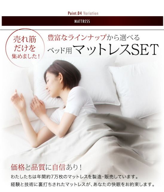 スーパSALE10倍＆4時間限定10％OFF モダンライト・棚・コンセント付きデザインフロアローベッド ベッドフレームのみ ダブル 組立設置付