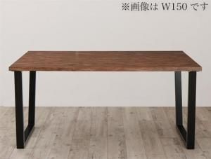 スーパSALE10倍＆4時間限定10％OFF ダイニングテーブル ダイニング 古木風×スチール脚ナチュラルモダンデザインダイニングシリーズ ダイニングテーブル単品 W120 組立設置付