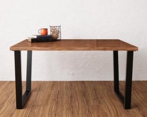スーパSALE10倍＆4時間限定10％OFF ダイニングテーブル ダイニング 古木風 ヴィンテージ カフェスタイル リビングダイニングシリーズ ダイニングテーブル単品 W120 組立設置付