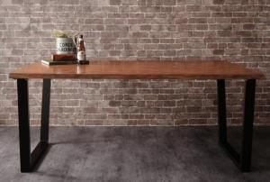 スーパSALE10倍＆4時間限定10％OFF ダイニングテーブル ダイニング 古木風 ヴィンテージ アメリカンスタイル リビングダイニングシリーズ ダイニングテーブル単品 W150 組立設置付