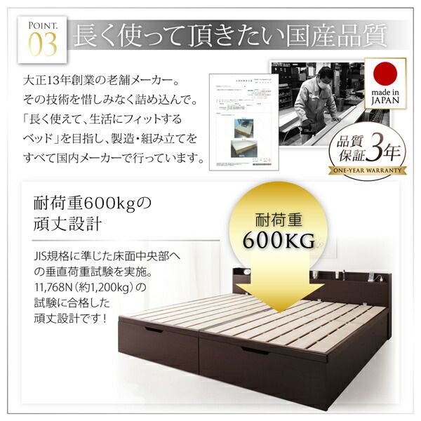 スーパSALE10倍＆4時間限定10％OFF すのこベッド すのこ ベッド シングルベッド ベッドフレーム ベット 収納 収納付き 収納ベッド 跳ね上げ 跳ね上げベッド おしゃれ シングル 深さグランド 組立設置付