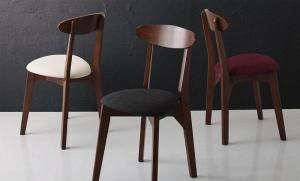 スーパSALE10倍＆4時間限定10％OFF ダイニングチェア ダイニング モダンデザインダイニングシリーズ ダイニングチェア 1脚 ブラック×ウォールナット 組立設置付