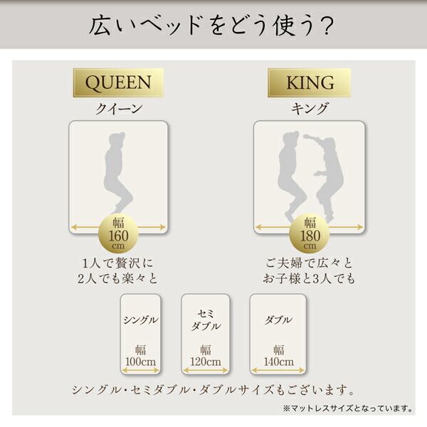棚・コンセント付き大型フロアベッド プレミアムボンネルコイルマットレス付き シングル 組立設置付