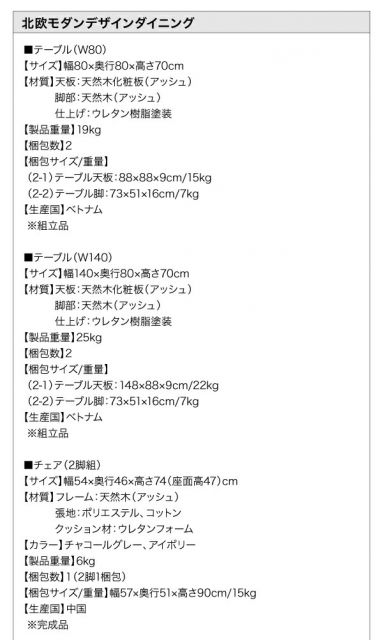 スーパSALE10倍＆4時間限定10％OFF ダイニングセット（テーブル&チェア） 北欧モダンデザインダイニング 2人 3点セット(テーブル+チェア2脚) W80 組立設置付