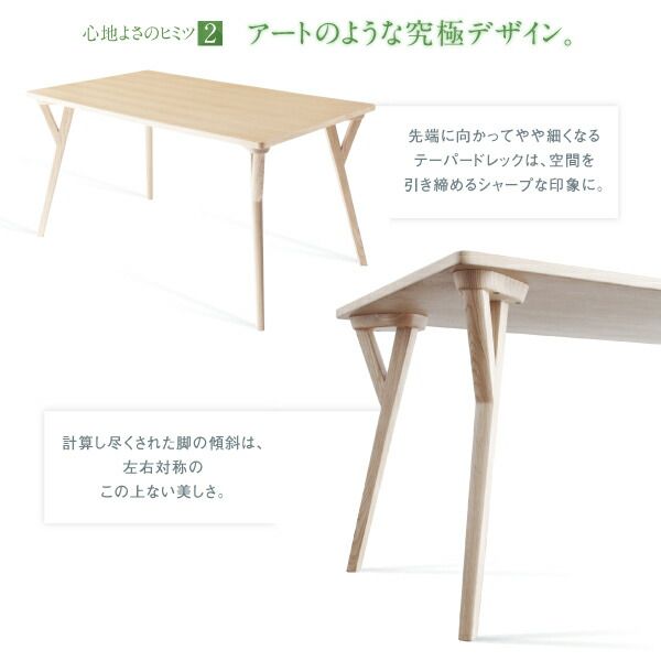 スーパSALE10倍＆4時間限定10％OFF ダイニングテーブル ダイニング 座り心地にこだわったポケットコイルリビングダイニングシリーズ ダイニングテーブル単品 W140 組立設置付