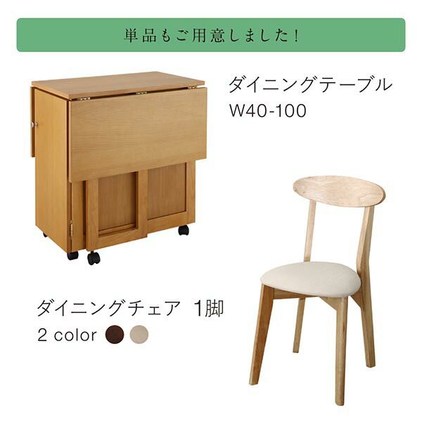 スーパSALE10倍＆4時間限定10％OFF ダイニングチェア 収納庫付き両側バタフライ天板コンパクト伸縮ダイニングシリーズ ダイニングチェア 1脚 組立設置付