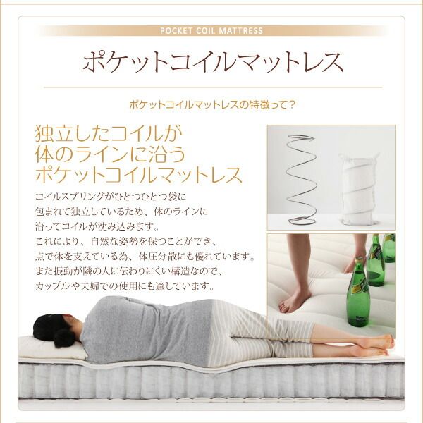 スーパSALE10倍＆4時間限定10％OFF すのこ構造 脚付きマットレス ボトムファミリーベッド スタンダードボンネルコイルマットレス付き ワイドK200 組立設置付
