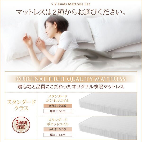 スーパSALE10倍＆4時間限定10％OFF すのこ構造 脚付きマットレス ボトムファミリーベッド スタンダードボンネルコイルマットレス付き ワイドK240(SD×2) 組立設置付
