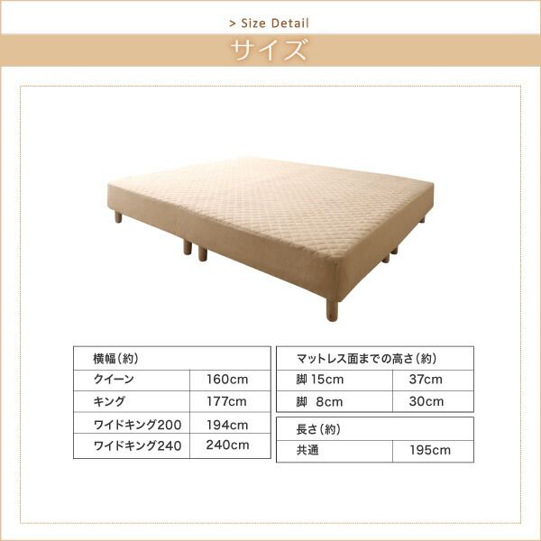 スーパSALE10倍＆4時間限定10％OFF すのこ構造 脚付きマットレス ボトムファミリーベッド スタンダードポケットコイルマットレス付き キング(SS+S) 組立設置付