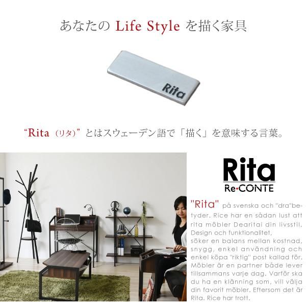 スーパSALE10倍＆4時間限定10％OFF ポールハンガー ハンガー ラック 北欧 テイスト デザイン Rita 北欧風ポールハンガー おしゃれ 木製 スチール ホワイト ブラック MI