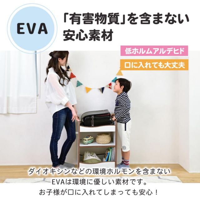 スーパSALE10倍＆4時間限定10％OFF ランドセルラック キャスター付き 収納ワゴン オモチャ収納 おもちゃ収納棚 おもちゃラック 収納ボックス コンパクト 白 玩具 子供用 デスクサイド ワゴン MI
