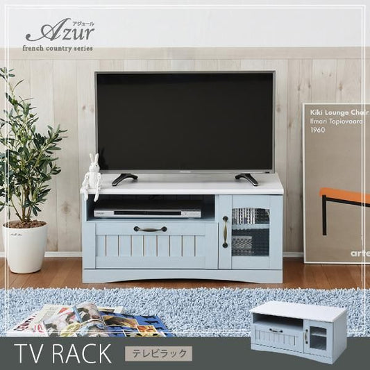 スーパSALE10倍＆4時間限定10％OFF フレンチカントリー テレビ台 テレビボード コンパクト 幅80 奥行 40 テレビラック 32型 姫 フレンチ家具 MI 収納家具 テレビ台・ローボード