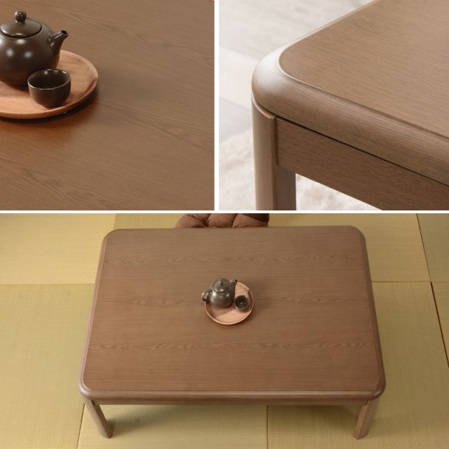スーパSALE10倍＆4時間限定10％OFF 木目調リビングこたつテーブル 長方形 105cm　（こたつ おしゃれ 2人 二 人 1人 一人 コタツ 家具調こたつ ローテーブル 木製）