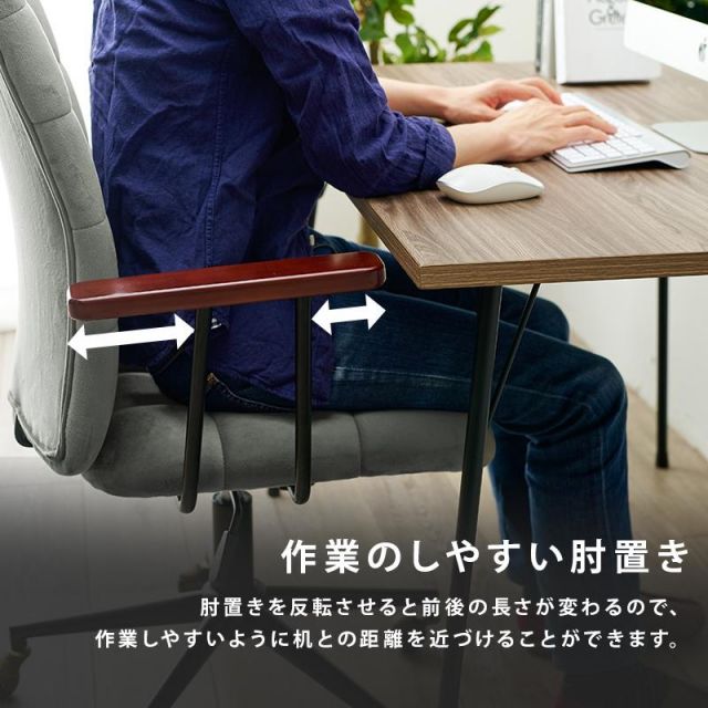 スーパSALE10倍＆4時間限定10％OFF レトロデザインのオフィスチェア LHC-4473 MI