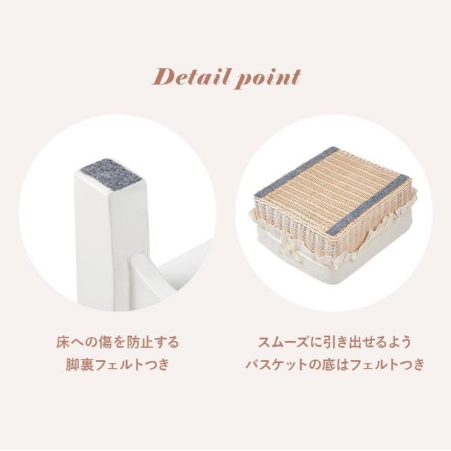 スーパSALE10倍＆4時間限定10％OFF プリンセスデザインのキャビネット RCC-1681 幅78cm MI