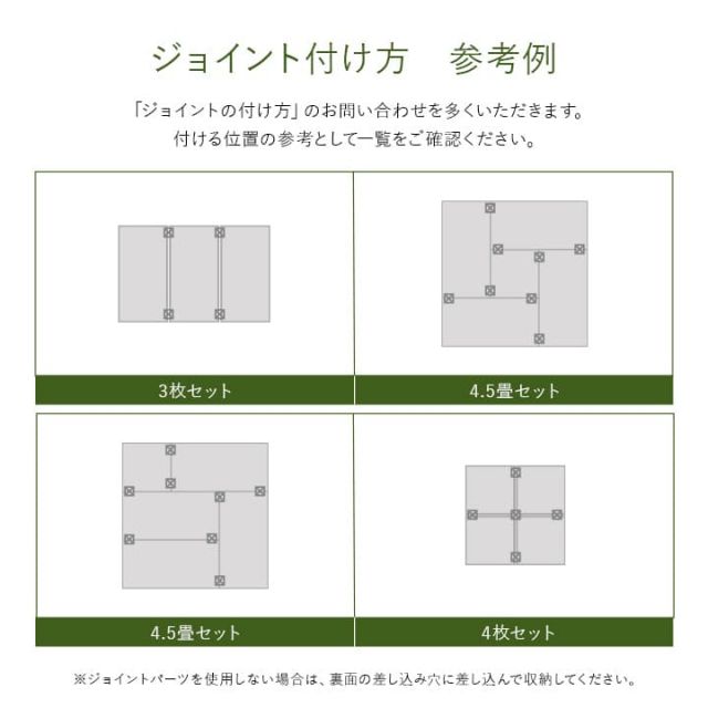 置き畳 半畳 国産 い草 簡単 和室 約82×82cm 2枚組