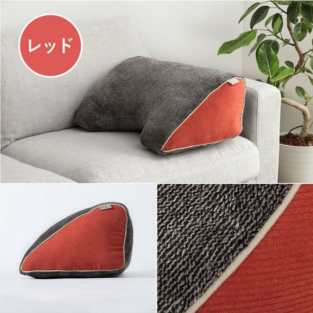 スーパSALE10倍＆4時間限定10％OFF クッション リビング 寄りかかり あったか コーデュロイ風 スマホ リラックス 約60×40×25cm