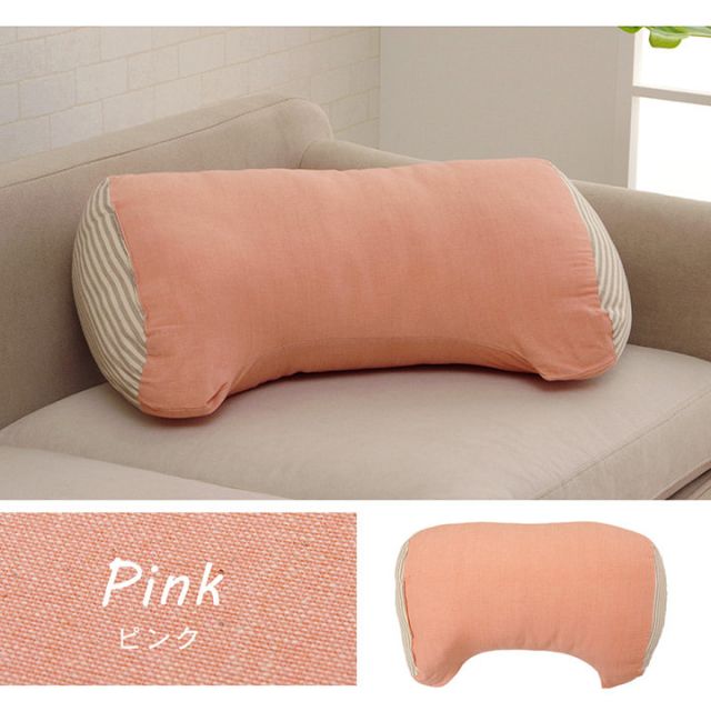 スーパSALE10倍＆4時間限定10％OFF クッション 寄りかかり 日本製 オーガニックコットン 綿100% 無地 洗える 背もたれ
