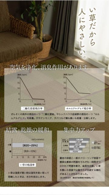 い草ラグ 花ござ カーペット ラグ 3畳 格子柄 市松柄 『DXピーア』 江戸間3畳 (約174×261cm） 裏:不織布
