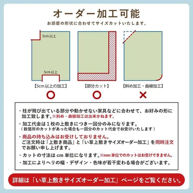 い草ラグ 花ござ カーペット 格子柄 ナチュラル シンプル 和室 洋室 裏不織布滑り止め 滑りにくい 抗菌防臭 消臭 お手入れ簡単 夏快適さらさら 本間3畳 (約191×286cm）
