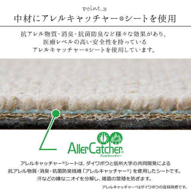 カーペット ラグ 日本 抗菌 消臭 清潔 オーダー 撥水 抗アレル物質 ダニ対策 無地 江戸間 12畳 約352×522cm