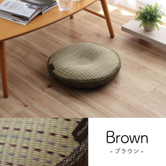スーパSALE10倍＆4時間限定10％OFF クッション 円座 低反発 い草 抗菌防臭 消臭 シンプル 小林製薬コバガード使用 約40丸