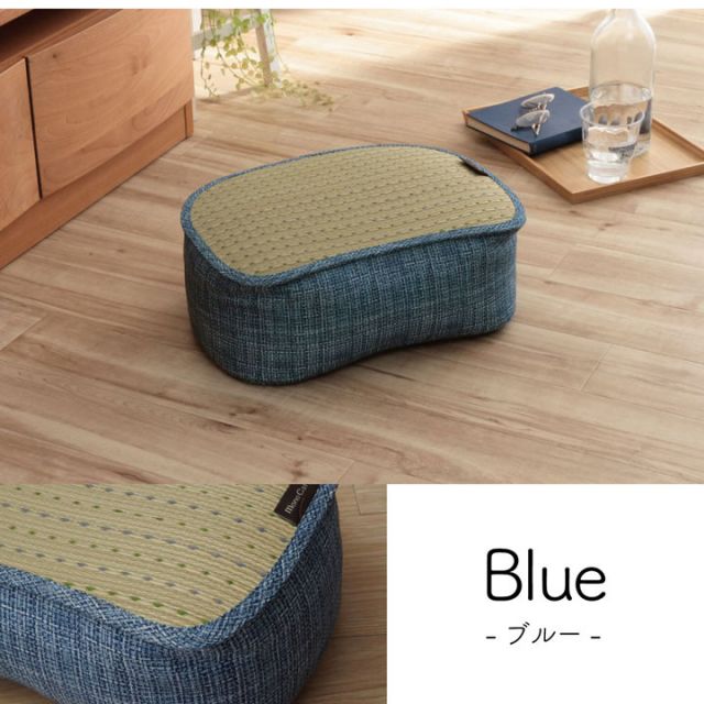 クッション くつろぎ リラックス スマホ い草 抗菌防臭 消臭 シンプル 小林製薬コバガード使用 約30×40×15cm
