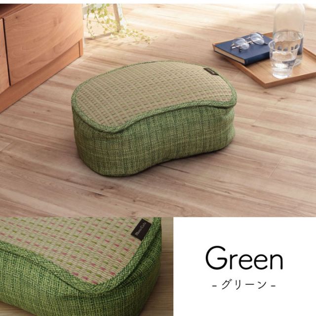 クッション くつろぎ リラックス スマホ い草 抗菌防臭 消臭 シンプル 小林製薬コバガード使用 約30×40×15cm