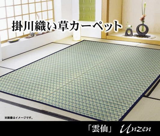 掛川織 い草カーペット 『雲仙』　江戸間2畳(約174×174cm)