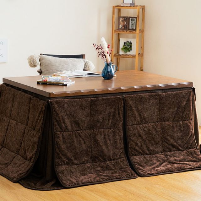 ハイタイプ こたつ布団 正方形 洗える お手入れ簡単 約235×235cm