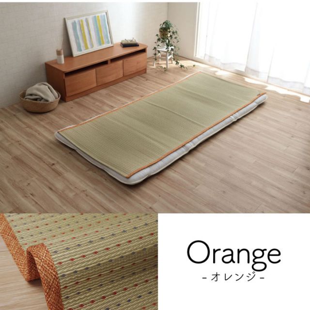 スーパSALE10倍＆4時間限定10％OFF 敷きパッド シーツ 消臭 涼しい い草 抗菌防臭 消臭 シンプル 小林製薬コバガード使用 約88×200cm シングル