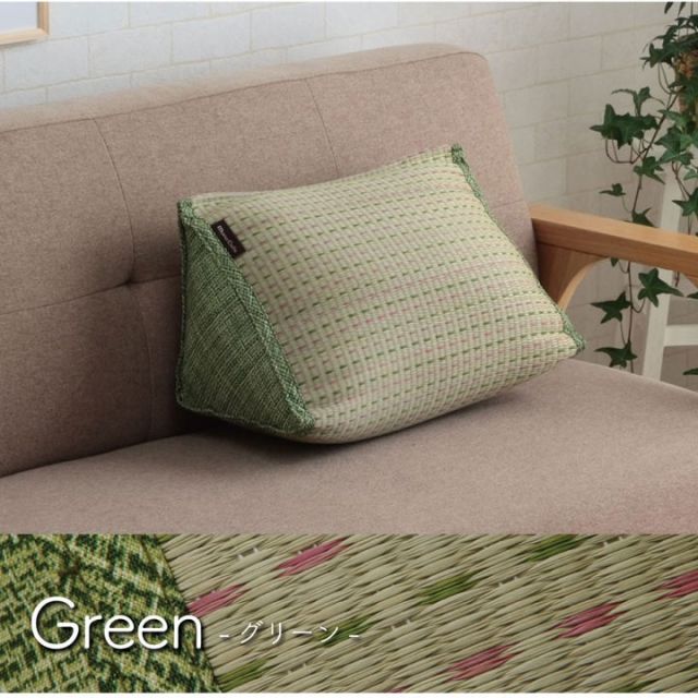 クッション くつろぎ い草 抗菌防臭 シンプル 小林製薬コバガード使用 約40×30×20cm