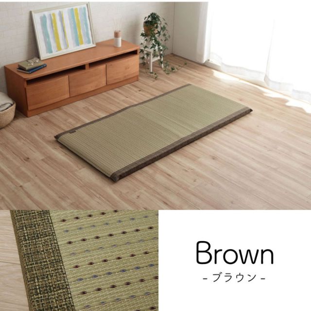 スーパSALE10倍＆4時間限定10％OFF マット くつろぎ お昼寝 い草 抗菌防臭 消臭 シンプル 小林製薬コバガード使用 約70×150cm