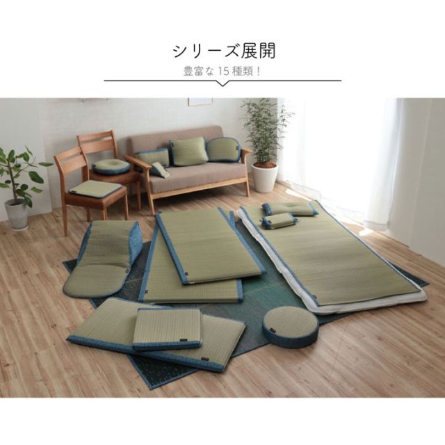 スーパSALE10倍＆4時間限定10％OFF マット くつろぎ お昼寝 い草 抗菌防臭 消臭 シンプル 小林製薬コバガード使用 約70×150cm