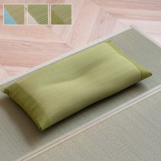 枕 まくら い草 高さが調整できる さらさら 消臭 シンプル 無地 平枕 約50×30cm