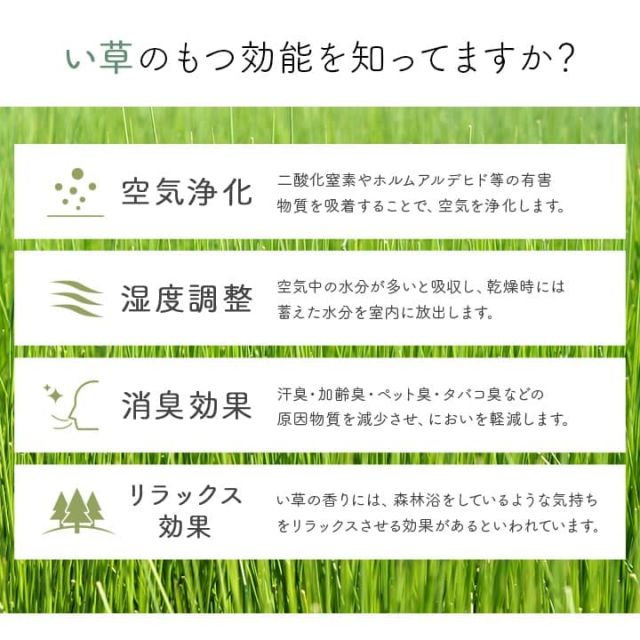 おすすめ　花柄　高級感　玄関マット 室内 おしゃれ　玄関 マット い草ラグ 日本製 抗菌防臭 国産 滑り止めいぐさ　約60×90cm