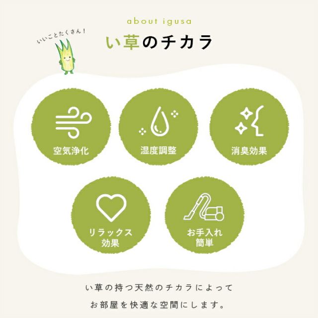 置き畳 国産 い草 簡単 和室 ベビー キッズ プレイマット フロアマット 約82×82cm 単品