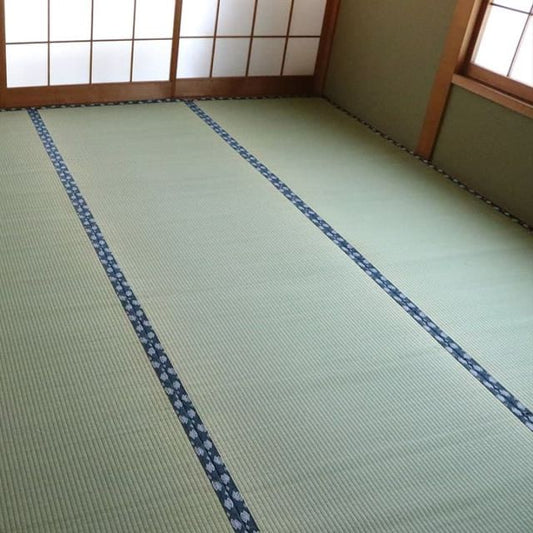 純国産 い草 上敷き はっ水 カーペット 双目織 本間1畳 (約95×191cm）