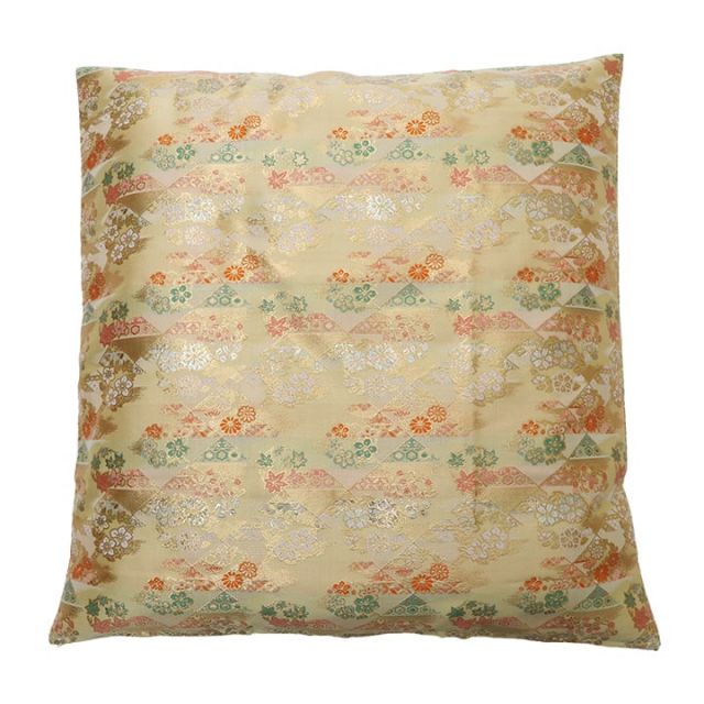 金襴御前（仏前）座布団カバー 『京菊（きょうぎく）カバー』 約62×64cm（八端判59×63cm用）