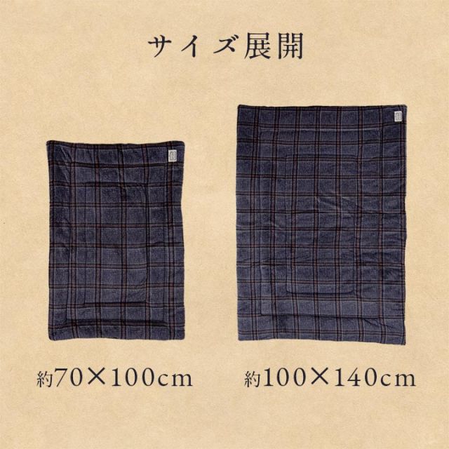 スーパSALE10倍＆4時間限定10％OFF ひざ掛け ブランケット 洗える チェック カジュアル フランネル調 テレワーク オフィス デスクワーク 約100×140cm