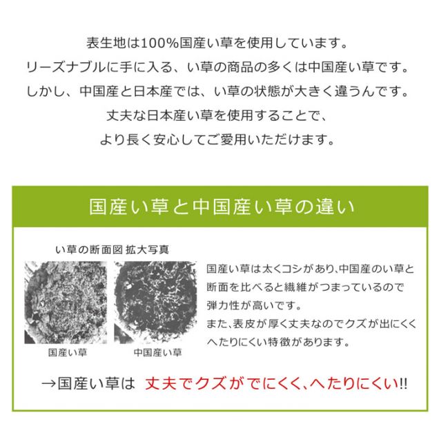 純国産 フリーーマット 『ことり』 約70×180cm (中材:固綿15mm)