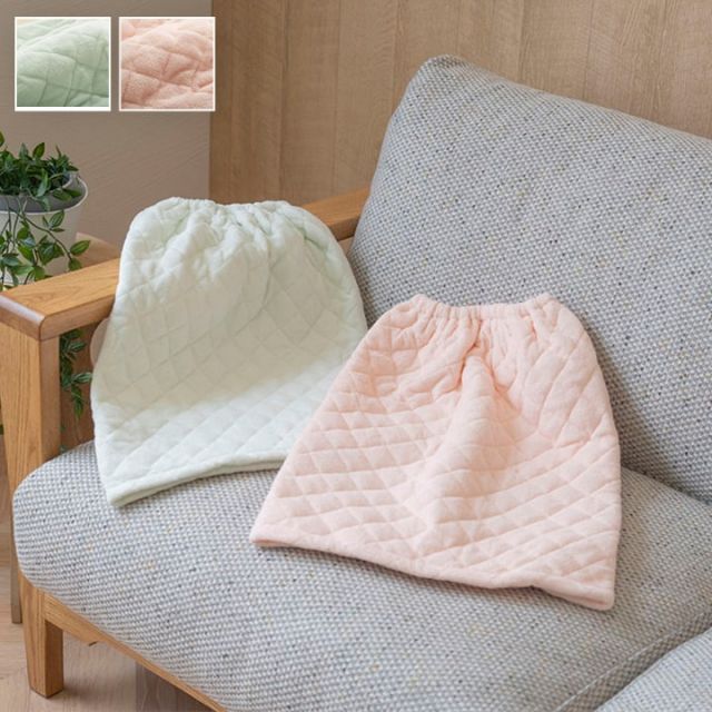 寝具 腹巻 寝冷え対策 お昼寝 キッズ ジュニア 綿100％ ゴム付き ズレない 着脱簡単 洗える 洗濯機丸洗い 優しいタオル地 L 50×40cm