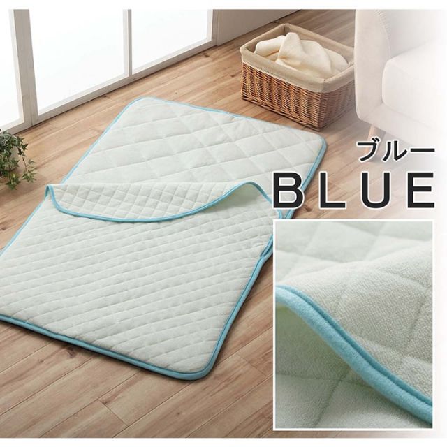 寝具 お昼寝マット 肌掛け布団 一体型 寝冷え対策 キッズ ジュニア 綿100％ 滑り止め付き 洗える 洗濯機丸洗い 優しいタオル地 70×120cm