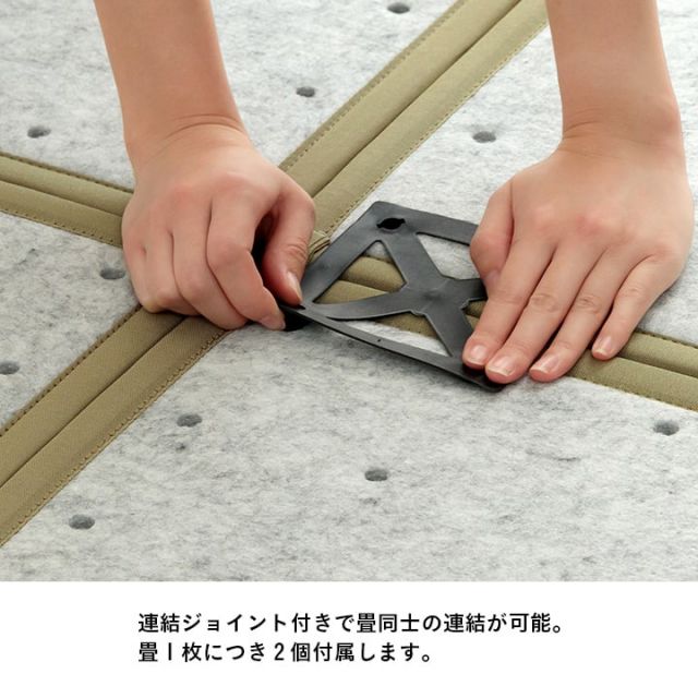 置き畳 い草 日本製 消臭 抗菌防臭 ダニ増殖抑制 無地 約82×82×1.8cm 9P 9枚組