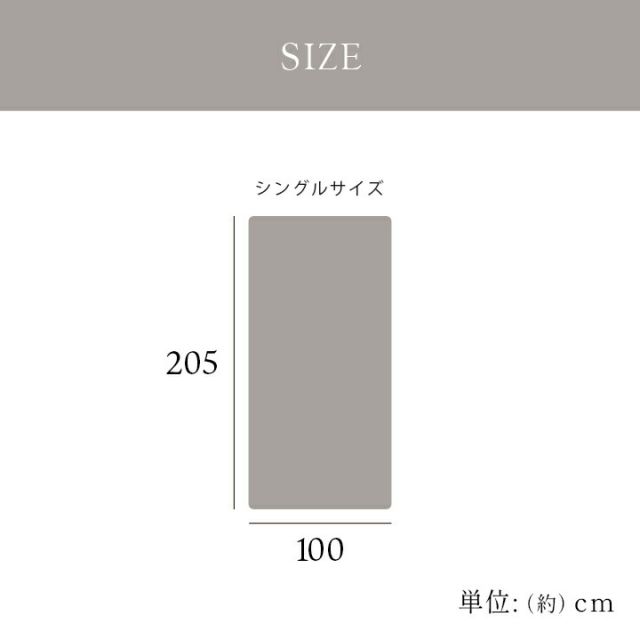 寝具 敷パッド 蓄熱わた入り 再生ポリエステル綿 肌触りなめらか ボリューム あったか 洗える 清潔 シングルサイズ 100×205cm