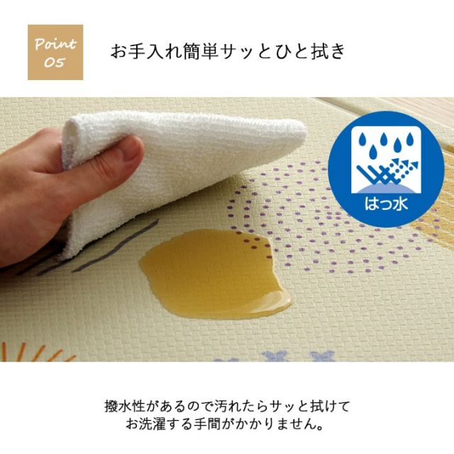 キッチンマット PVC使用 お手入れ簡単 拭ける お掃除ロボ対応 すべりにくい 薄手 耐圧分散 ネコ柄 アニマル柄 可愛い 約45×180cm