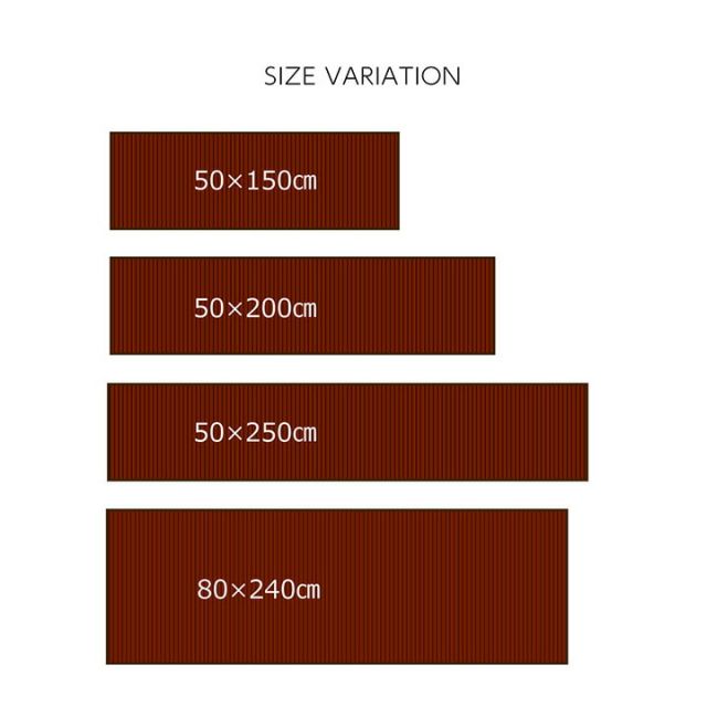 竹 敷物 マット 無地  自然素材 丈夫 ひんやり 孟宗竹 皮下使用  約80×240cm